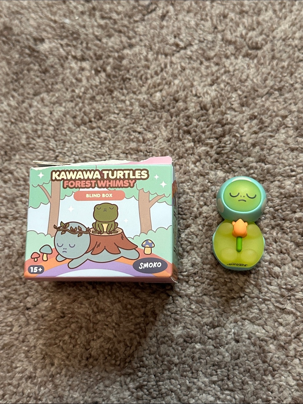 Kawawa Turtles Forest Whimsy Figure - Tulip Shroom Kawawa Turtle